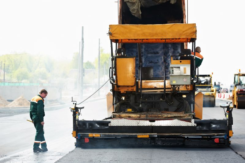 Asphalt Pad Installation